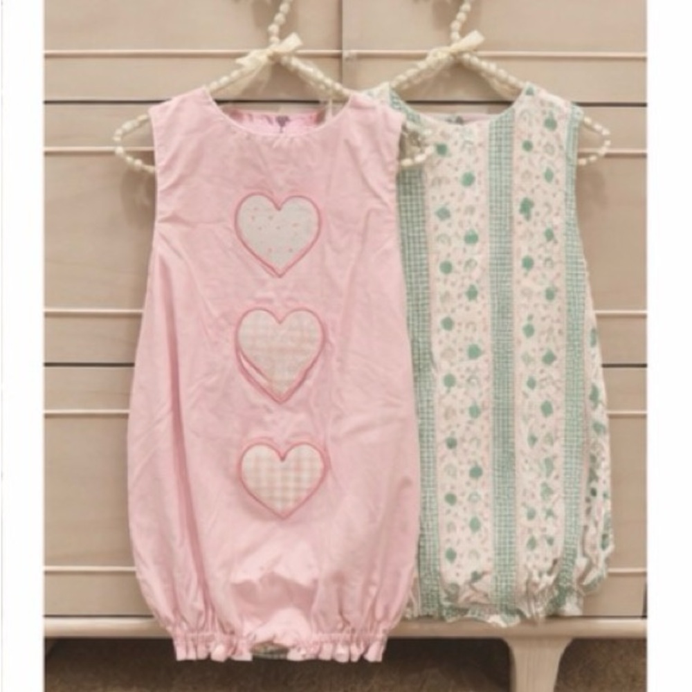 Rare Cecil & Lou Reversible Holiday Bubble 3T Valentine & St. Patrick’s Boutique